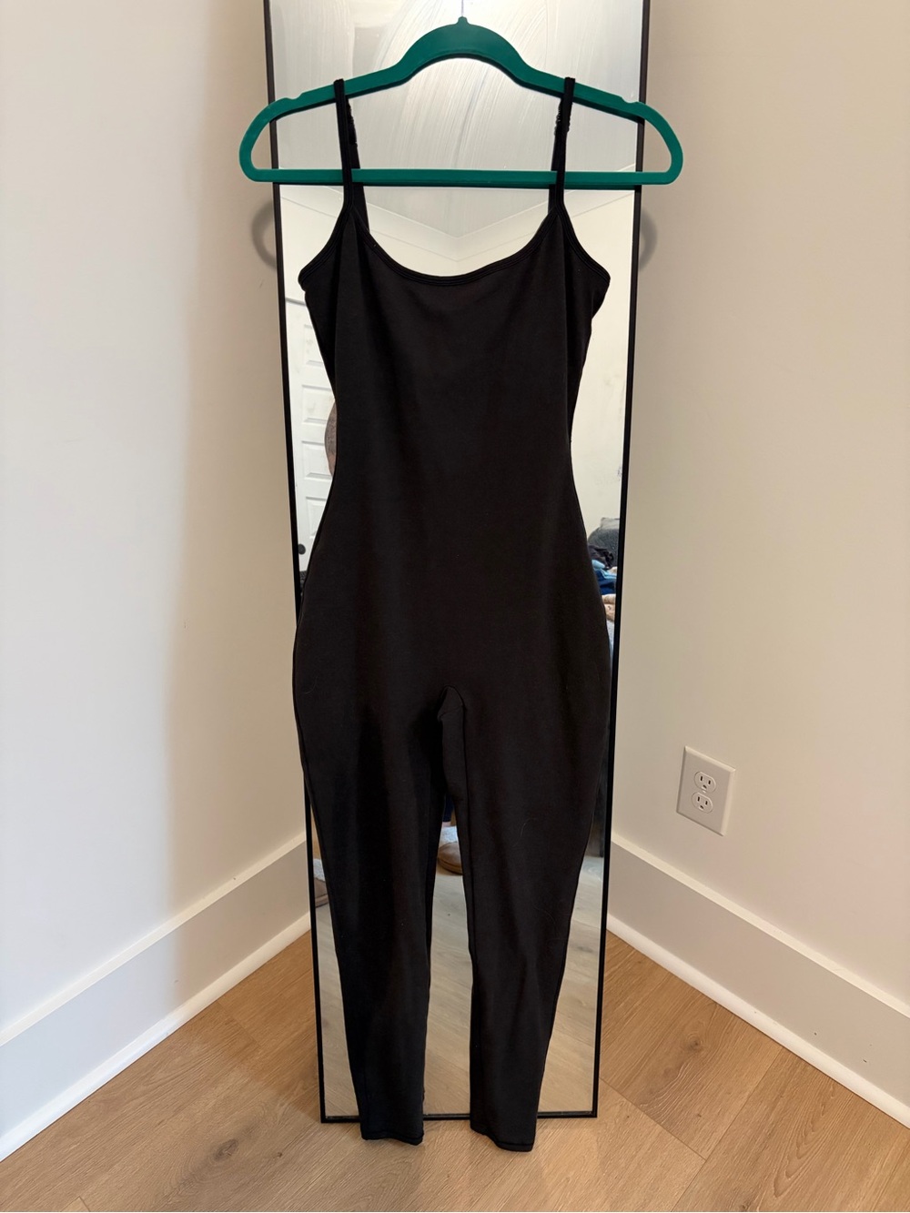 SKIMS Black outdoor cami Jumpsuit